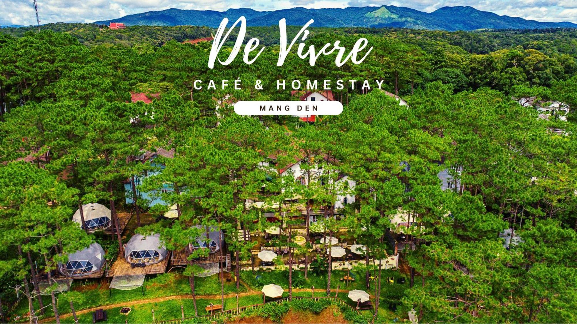 De Vivre Homestay Mang Den Kon Von Kla Εξωτερικό φωτογραφία